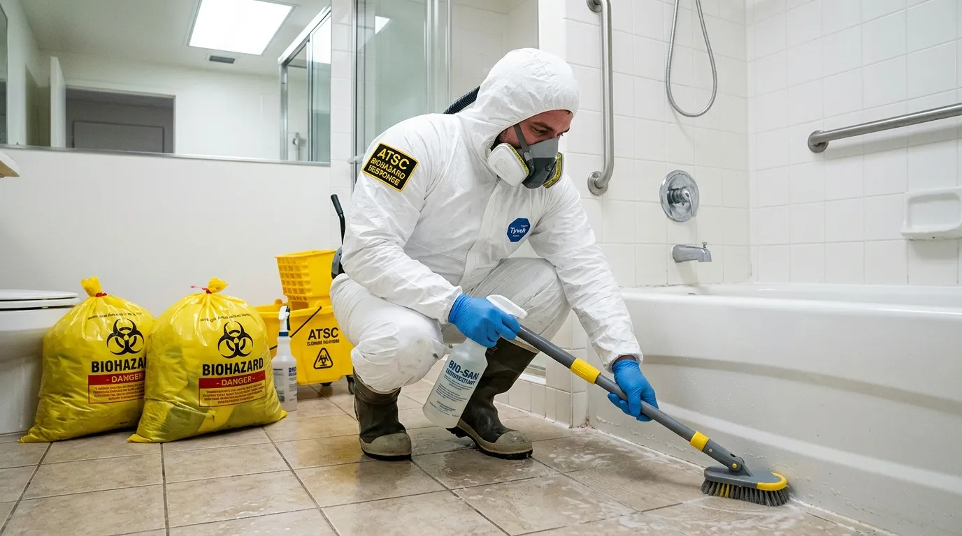 Decontamination equipment deployed for Blood Cleanup in Setauket-East Setauket